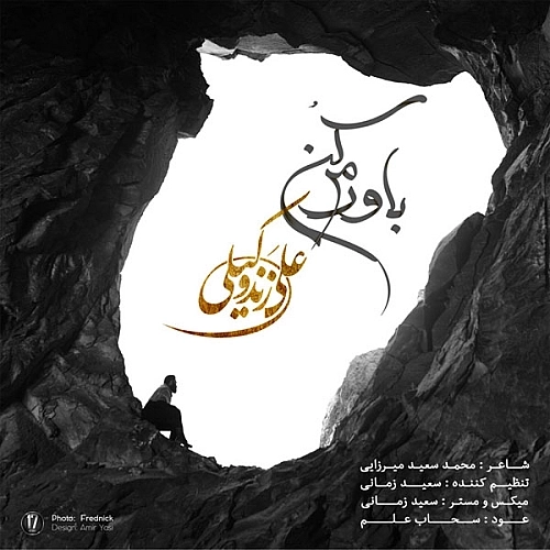 Cover artwork for Bavaram Kon by Ali Zand Vakili